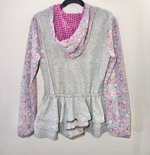 Load image into Gallery viewer, Matilda Jane Purple Floral Jacket Size 10
