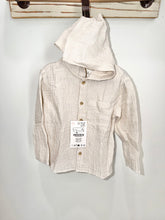 Load image into Gallery viewer, Zara Linen Top Size 2
