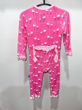 Load image into Gallery viewer, Kickee Pants Pink Flamingo Romper Size 12-18m
