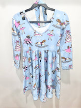 Load image into Gallery viewer, Eleanor Rose Nutcracker Dress w/Headband Size 7-8
