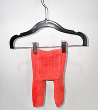 Load image into Gallery viewer, Little Stocking Co. Dark Orange Tights Size 0-6m
