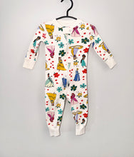 Load image into Gallery viewer, Hanna Andersson Disney Princess Sleeper Size 6-12m
