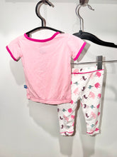 Load image into Gallery viewer, Kickee Pants Parade Pajamas Size 0-3m
