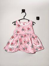 Load image into Gallery viewer, Cheeky Plum Candy Cane Dress Size 12-18m

