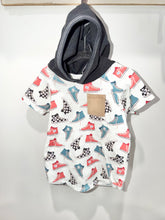 Load image into Gallery viewer, Made By Molly Sneaker Tee Size 2T
