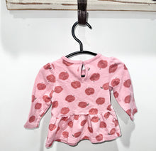 Load image into Gallery viewer, Carters Pink Apple Top Size 6m
