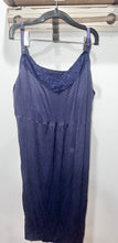 Load image into Gallery viewer, Motherhood Maternity Nursing Blue Polka Dot Nursing Gown Size Large
