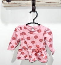 Load image into Gallery viewer, Carters Pink Apple Top Size 6m
