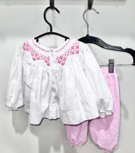 Load image into Gallery viewer, Cecil &amp; Lou Pink Smocked 2pc Outfit Size 9m*
