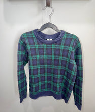 Load image into Gallery viewer, Janie &amp; Jack Green Plaid Sweater SIze 7
