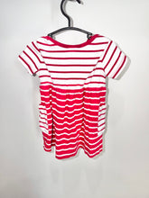 Load image into Gallery viewer, Hanna Andersson Red Striped Dress Size 18-24m*

