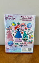 Load image into Gallery viewer, Disney Princess Wooden Magnetic Dress Up Set
