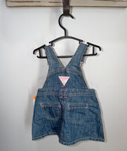 Load image into Gallery viewer, Osh Kosh Flower Denim Dress Size 12m
