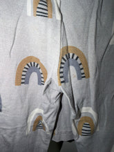 Load image into Gallery viewer, Made By Molly Blue Rainbow Pajamas Size 18-24m*
