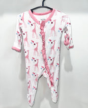 Load image into Gallery viewer, Kickee Pants Giraffe Footie Size 0-3m*
