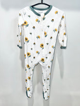 Load image into Gallery viewer, Kyte Baby Sunflower Footie Size 6-12m*
