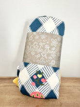 Load image into Gallery viewer, Matilda Jane Blue &amp; Yellow Tights Size 4-6

