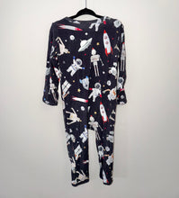 Load image into Gallery viewer, Little Bum Bums Robots Romper Size 2T
