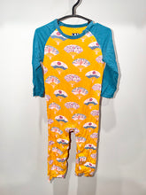 Load image into Gallery viewer, Kickee Pants Oriental Fans Romper Size 12-18m
