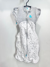 Load image into Gallery viewer, Love to Dream Gray Stars Sleep Sack Size Medium
