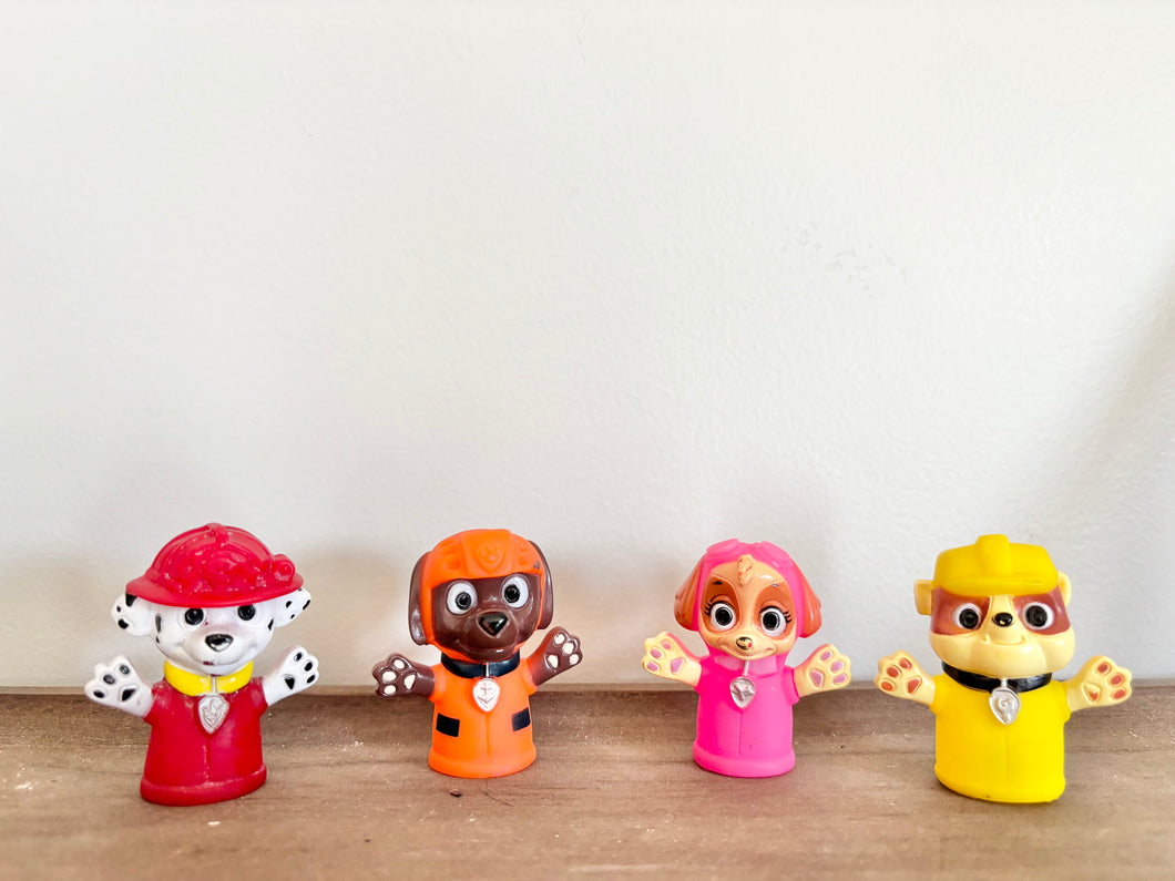 Paw Patrol Puppet Finger Set