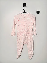 Load image into Gallery viewer, Angel Dear Pink Flower Footie Size 6-9m
