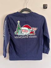 Load image into Gallery viewer, Vineyard Vines Santa Whale Shirt Size 4T
