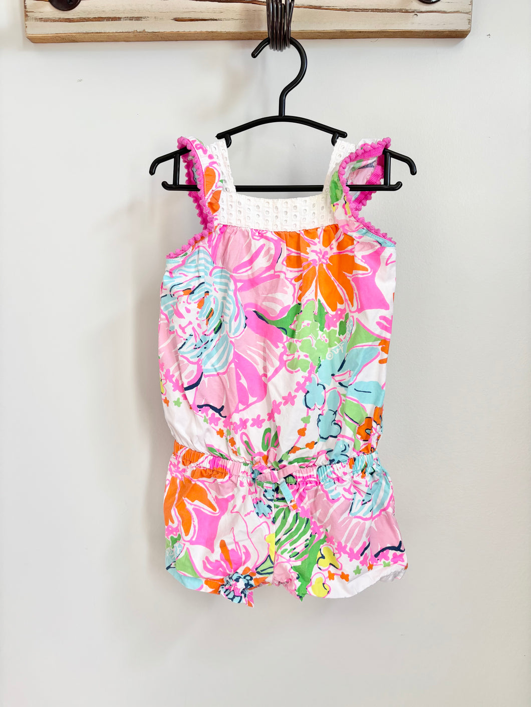 Lilly Pulitzer Floral Romper Size 12m