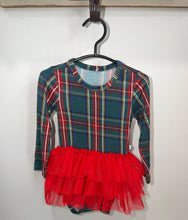 Load image into Gallery viewer, Posh Peanut Plaid Dress Size 12-18m
