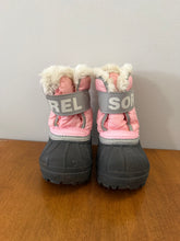 Load image into Gallery viewer, Sorel Pink Snow Boots Size 4*
