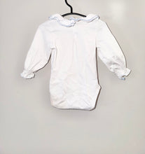 Load image into Gallery viewer, Sal &amp; Pimenta White &amp; Blue Bodysuit Size 6m
