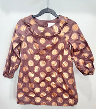 Load image into Gallery viewer, Hanna Andersson Brown Circle Dress Size 5
