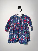 Load image into Gallery viewer, Hanna Andersson Candy Cane Animal Dress Size 6-12m
