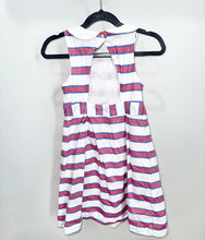 Load image into Gallery viewer, Janie &amp; Jack Red Striped Dress Size 5
