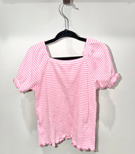 Load image into Gallery viewer, Old Navy Pink Striped Top Size 3T

