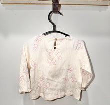 Load image into Gallery viewer, Zara Pink Flower Top Size 6-9m
