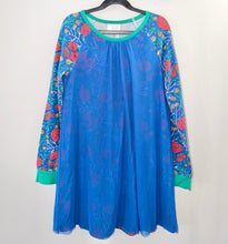 Load image into Gallery viewer, Matilda Jane Blue Roses Dress Size 12
