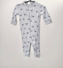 Load image into Gallery viewer, Kate Quinn Blue Dog Sleeper Size 0-3m
