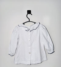 Load image into Gallery viewer, Shrimp &amp; Grits Polka Dot Top Size 2T
