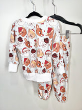 Load image into Gallery viewer, Velveteen Christmas 2pc Outfit Size 18-24m
