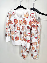 Load image into Gallery viewer, Velveteen Christmas 2pc Outfit Size 18-24m
