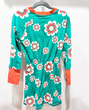 Load image into Gallery viewer, Alba Green Flower Dress Size 8Y
