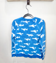 Load image into Gallery viewer, Mini Boden Blue Airplane Sweater Size 9-10Y
